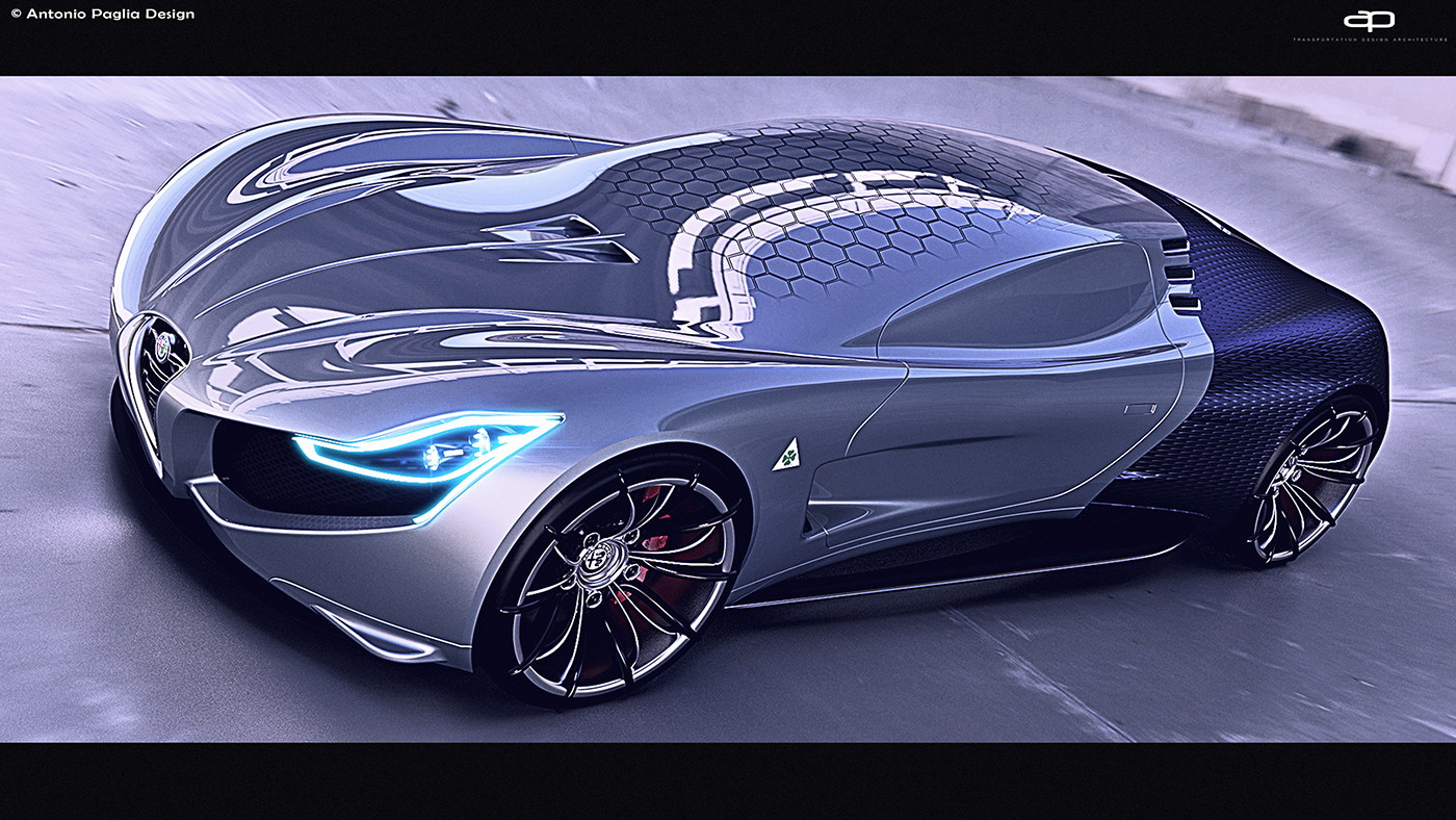 grace，power，alfa，alpha，Concept sports car，